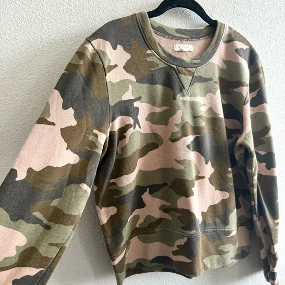 Madewell Green and Tan Crew Neck Sweater - Picture 5 of 12